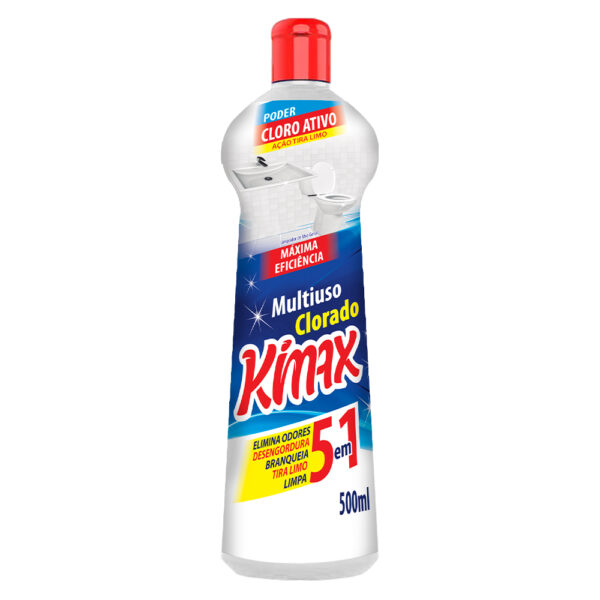 Multiuso Kimax Clorado 5 em 1  500 ml Limpeza e desinfecção