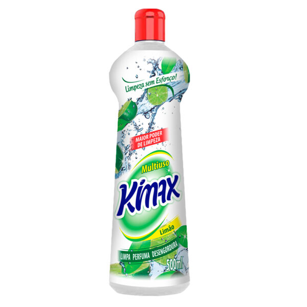 Multiuso Kimax Limão 500 ml Limpeza prática