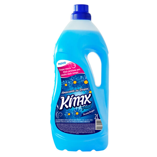 Amaciante Kimax Plus Aconchego 2 Litros Toque macio e perfume