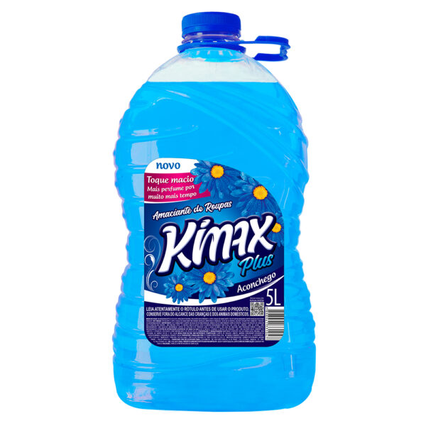 Amaciante Kimax Plus Aconchego 5 Litros Toque macio e perfume