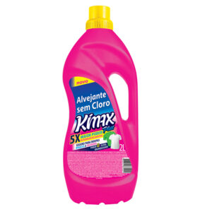 Alvejante sem Cloro Kimax Plus 2 Litros 5x mais poder