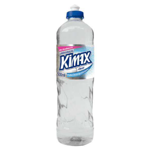 Lava Louças Kimax Clear 500ml Alto Rendimento e Poder