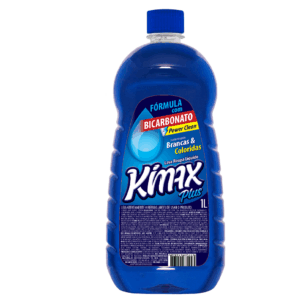 Lava Roupas Líquido Kimax Plus Blue 1 Litro Limpeza profunda