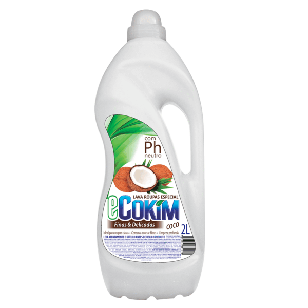Lava Roupas Kimax Ecokim 2 Litros Cuidado com roupas finas