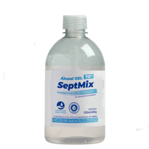 Álcool Gel 70° Flip 500ml – Proteção portátil com praticidade